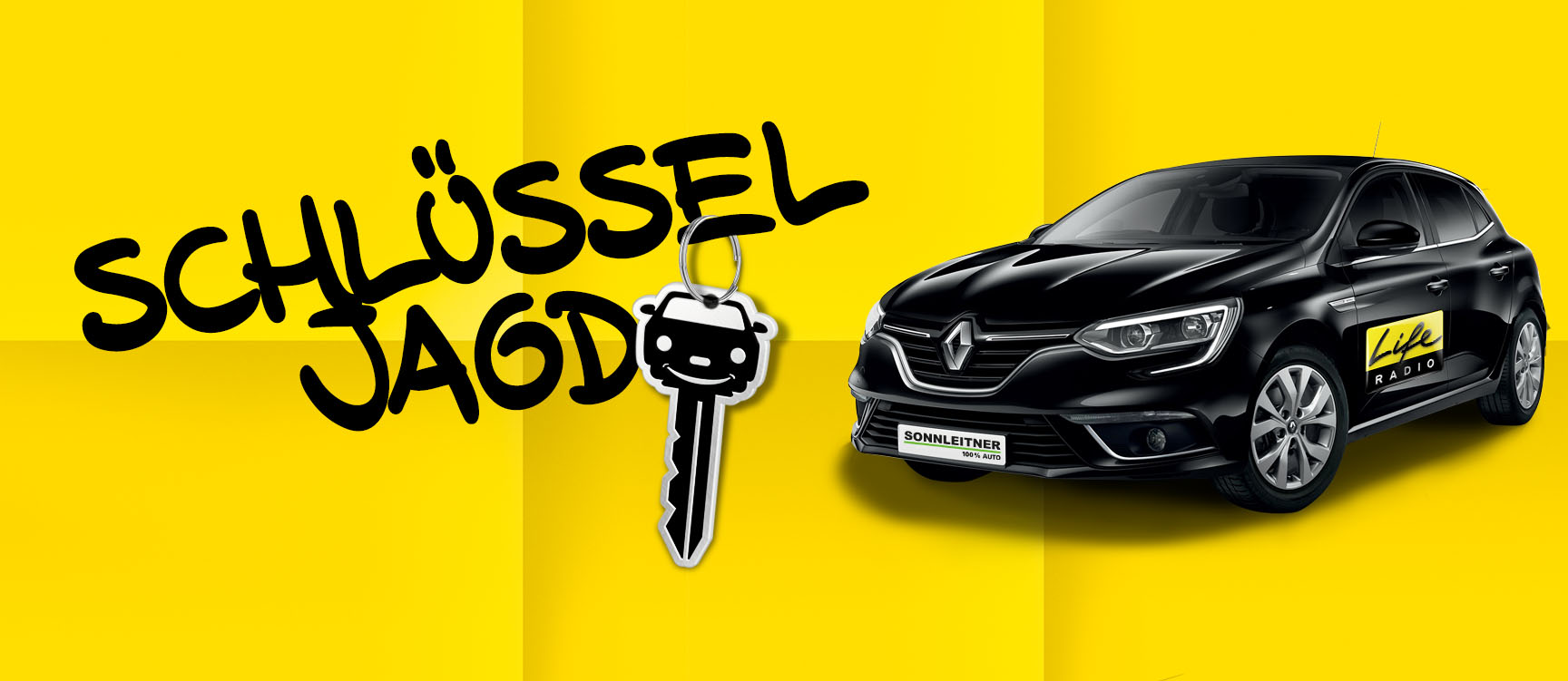 Die Life Radio Schlüsseljagd - Renault Mégane