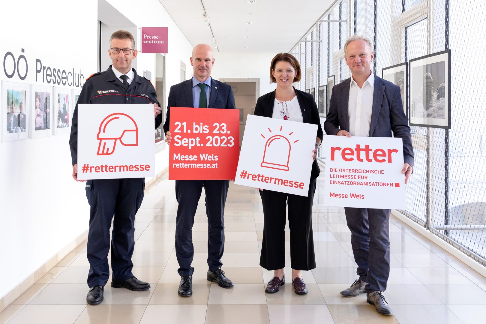 Wels ist ab heute die Stadt der Lebensretter 