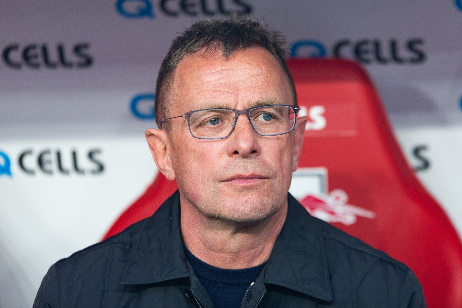 Vorsicht Rutschgefahr! Ralf Rangnick am Linzer Tanzparkett