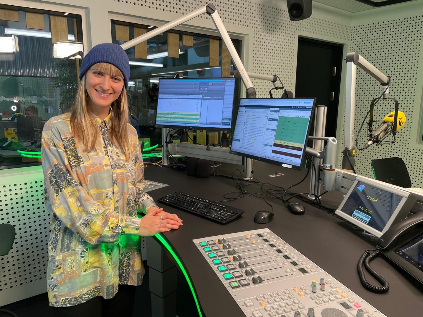 Bianca Ortner zu Besuch im Studio!