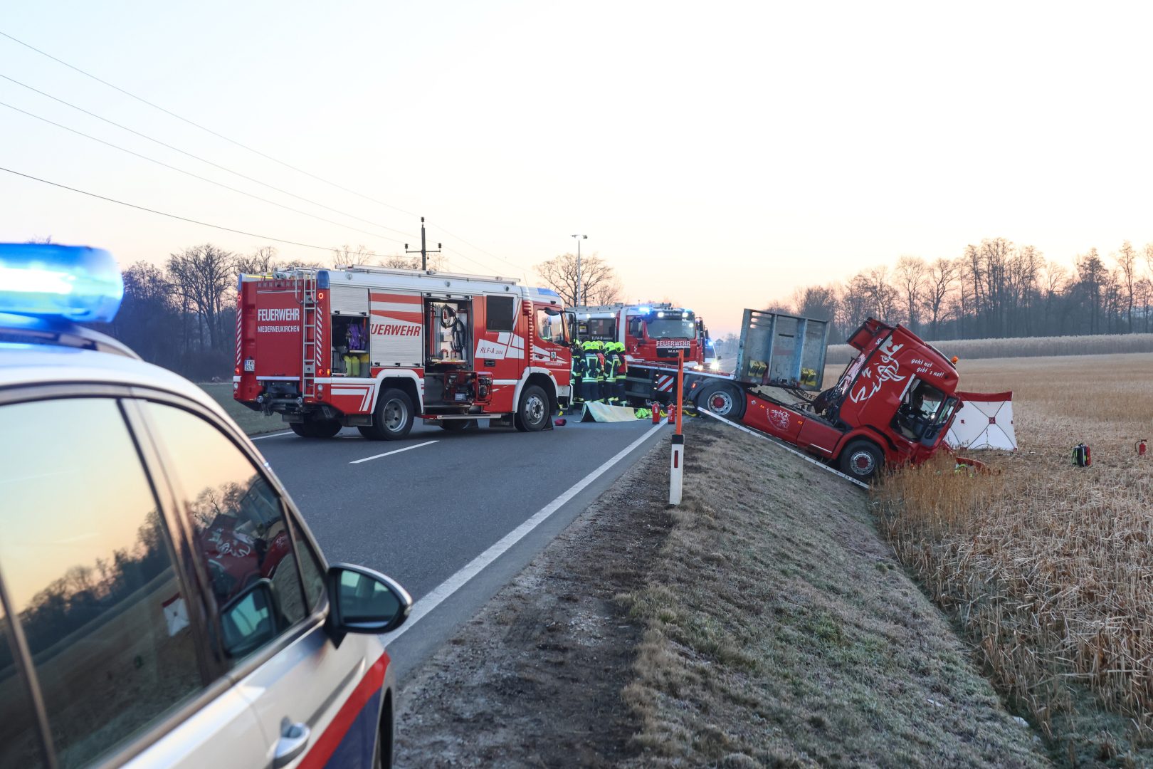 Tödlicher Verkehrsunfall auf Wolferner Straße