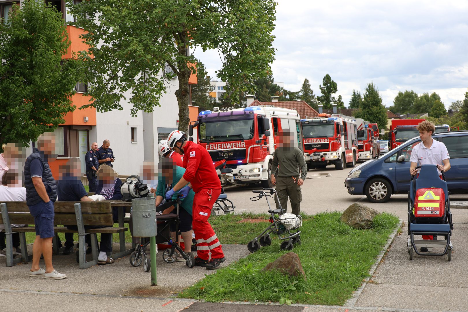 Brand in Welser Seniorenwohnhaus