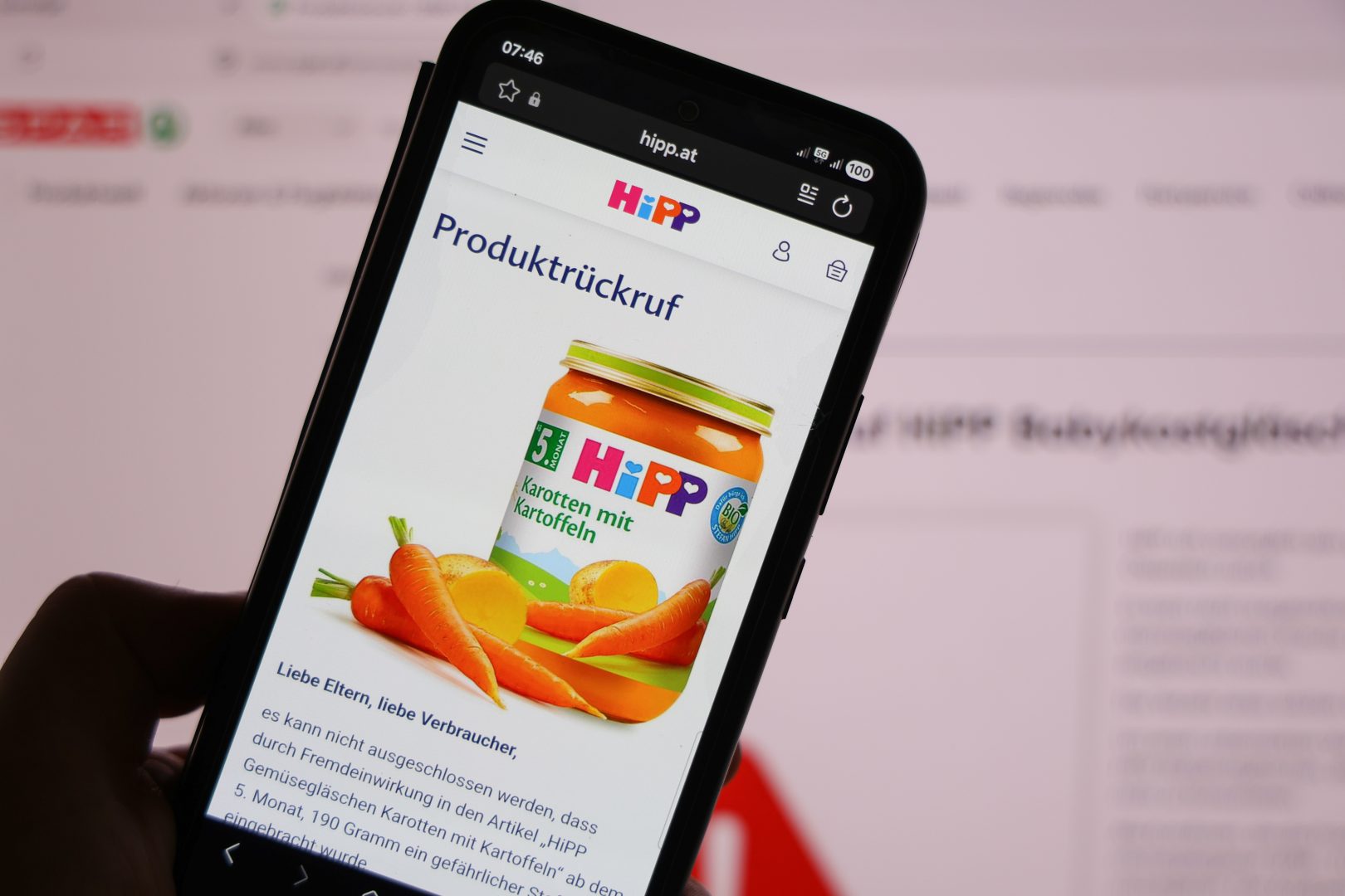 Hipp Erpresser angeblich Ex-Mitarbeiter am Standort Gmunden