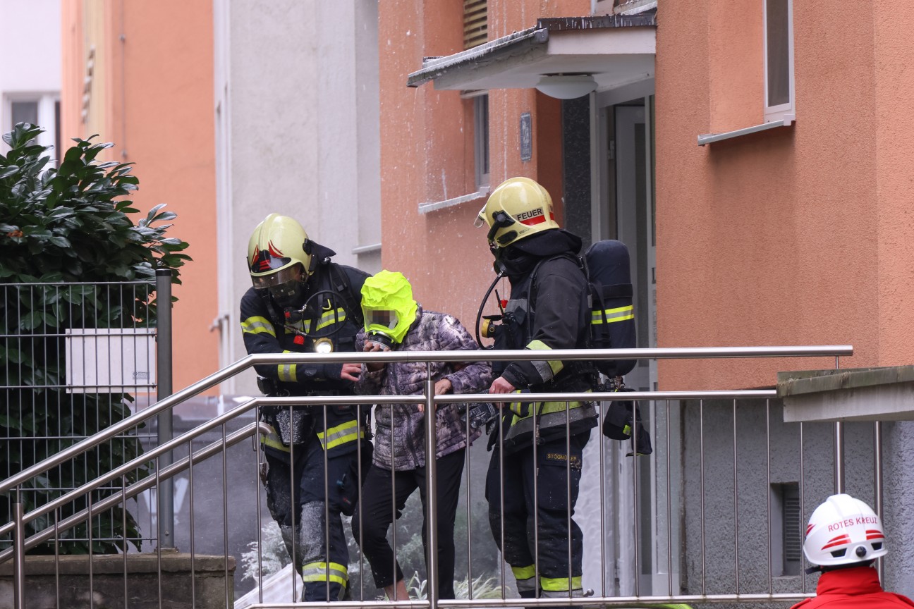 Explosion in Wels