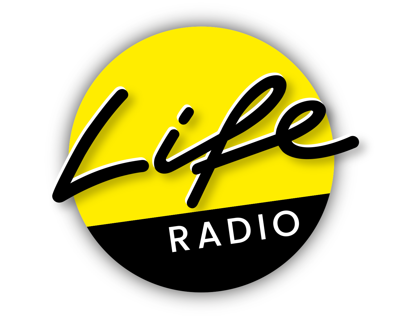 Das Logo von Life Radio als transparentes PNG