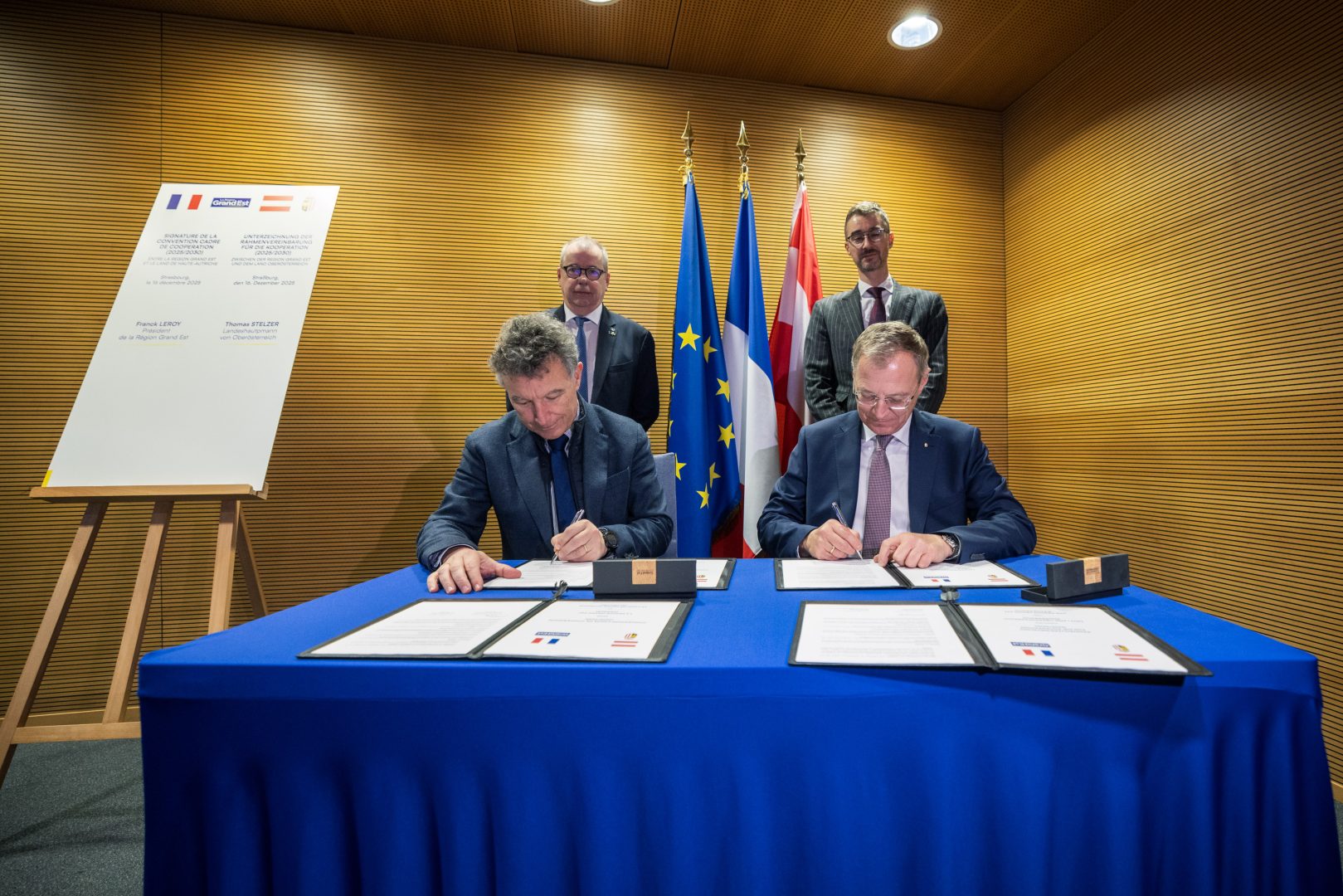 OÖ und Grand Est als gemeinsame Partner