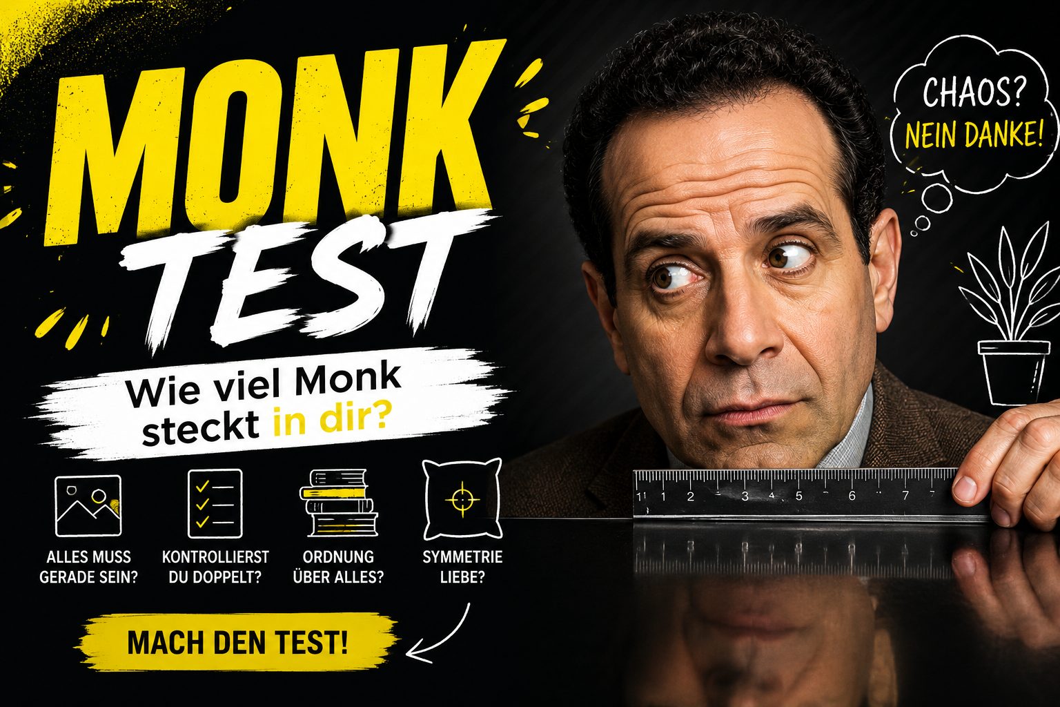Test: Wie viel Monk steckt in dir?
