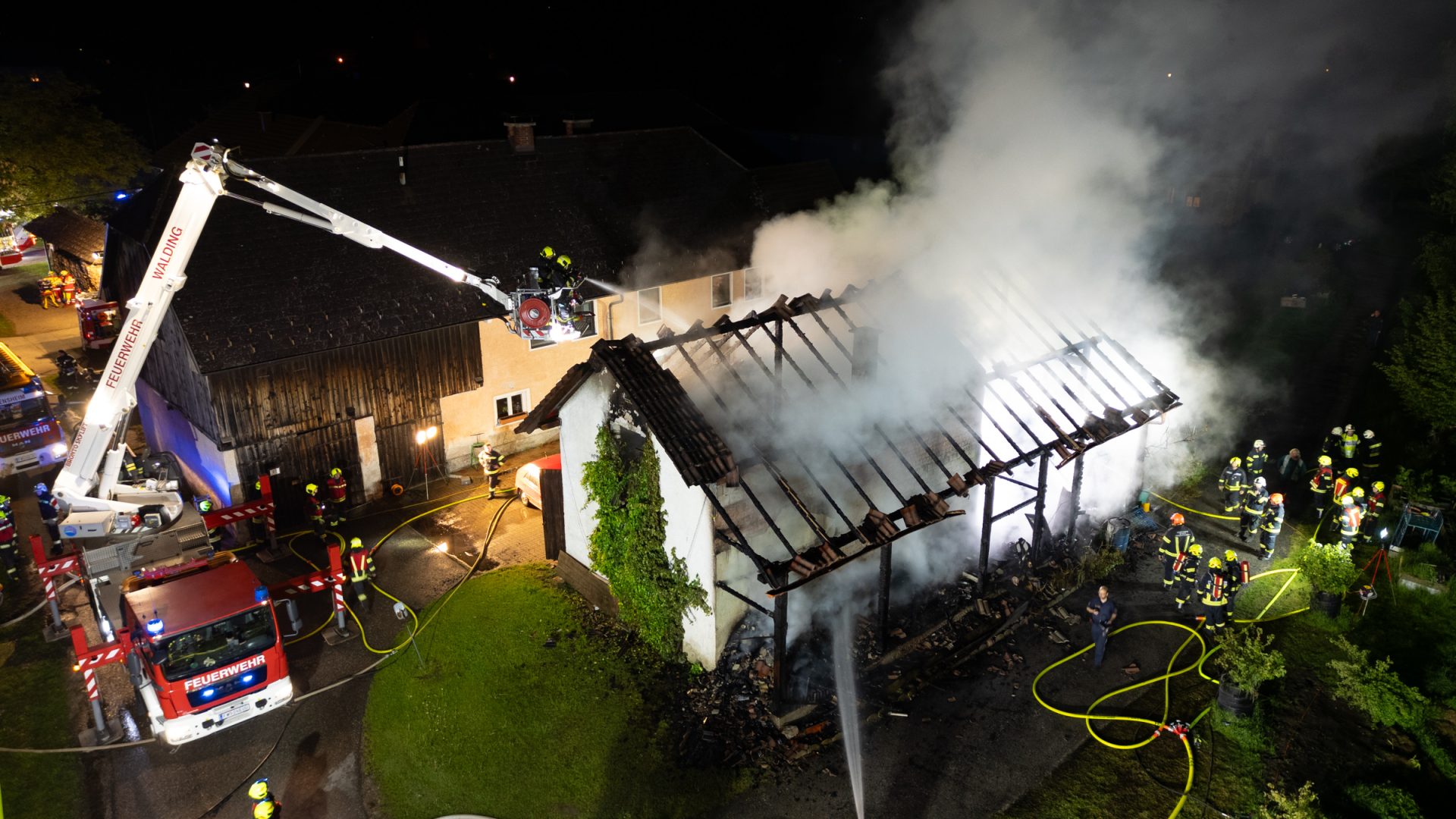 Brand im Mühlviertel