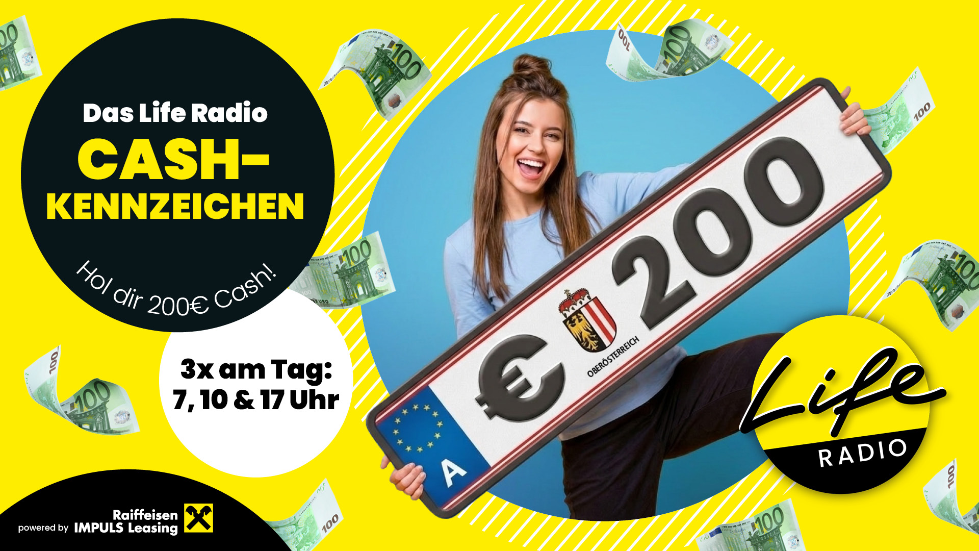 Life Radio Cash-Kennzeichen
