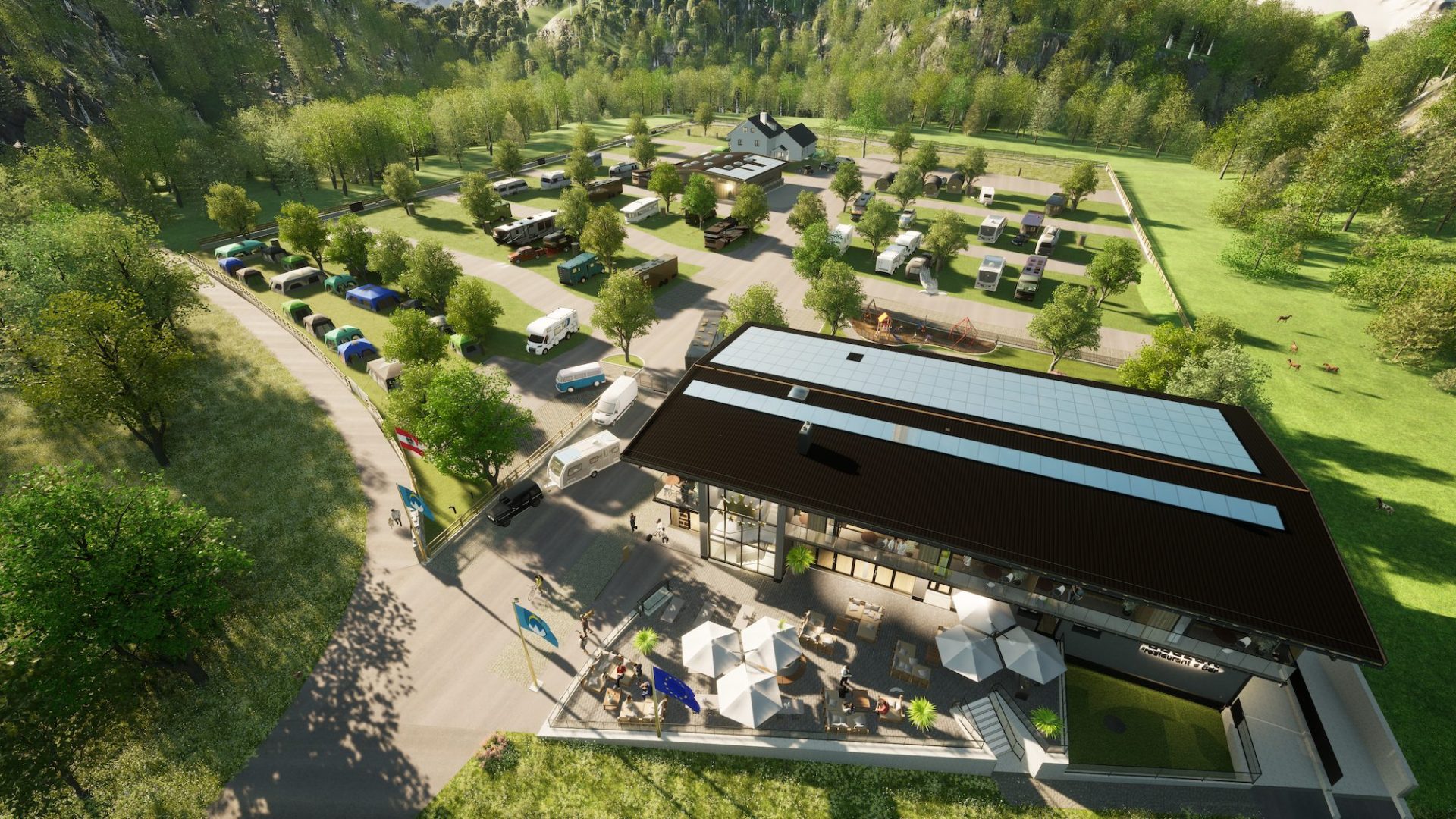 Luxus-Campingplatz in Hinterstoder wird eröffnet