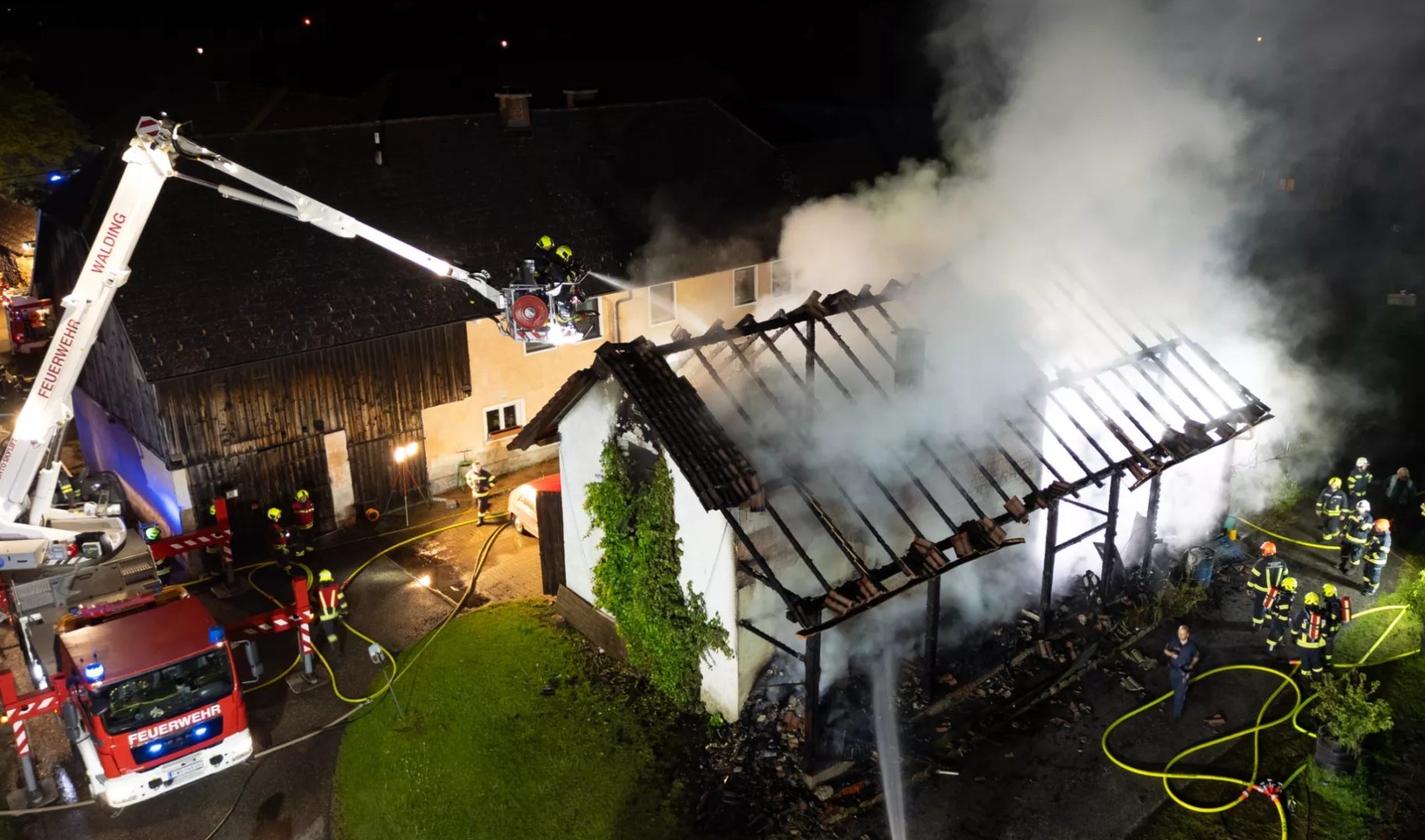 Brandserie Mühlviertel: 19jährige gesteht