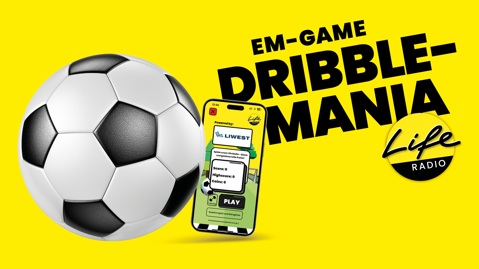 Gewinne tolle Preise mit unserem neuem EM-Game!