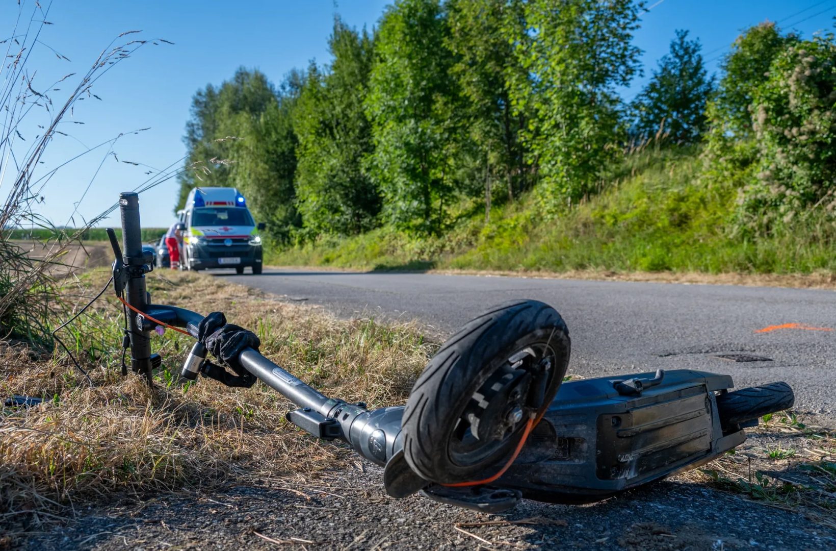 Wieder E-Scooter-Unfall: 12jähriger schwer verletzt