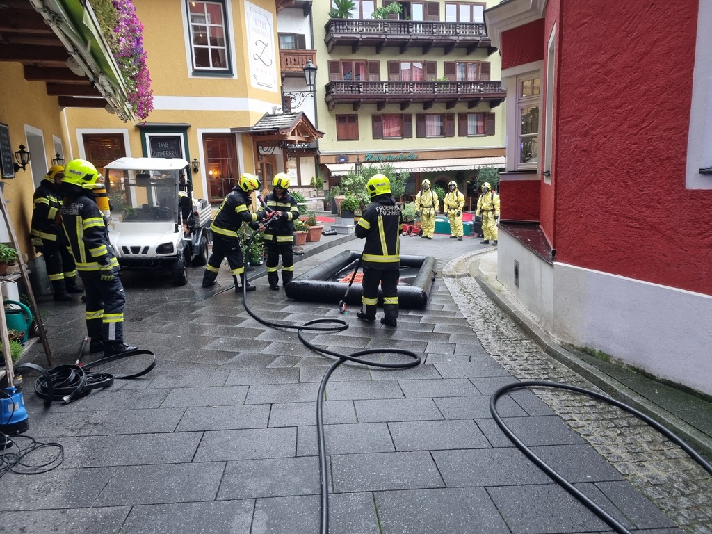 Chlorgasaustritt: Hotel Weißes Rössl evakuiert