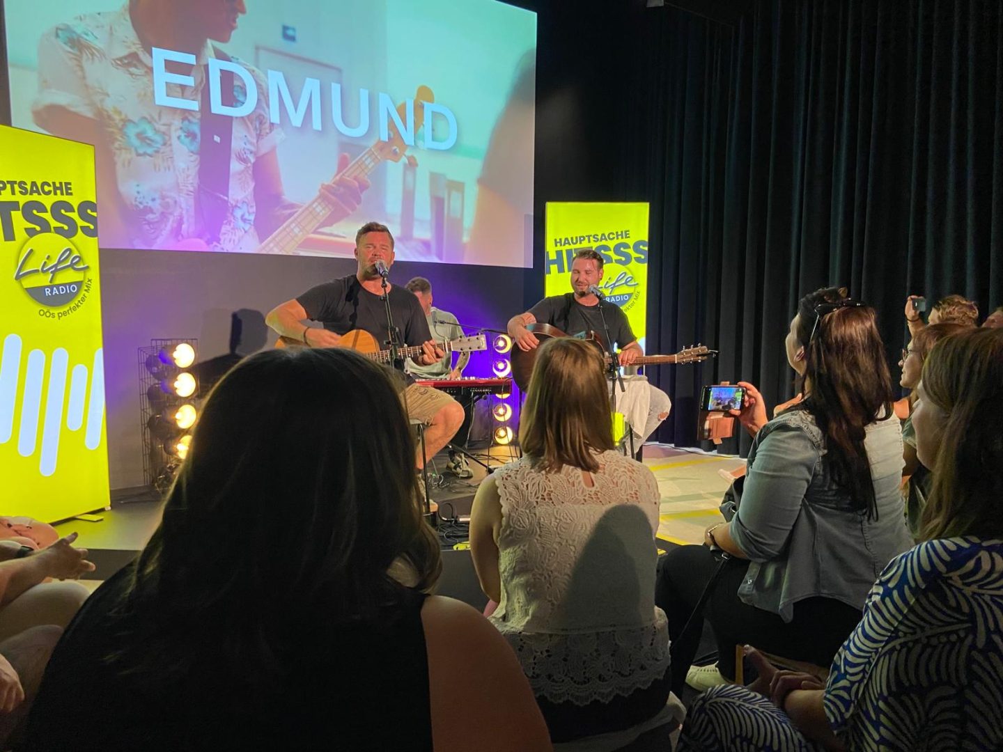 So cool war das Life Lounge Konzert mit Edmund!