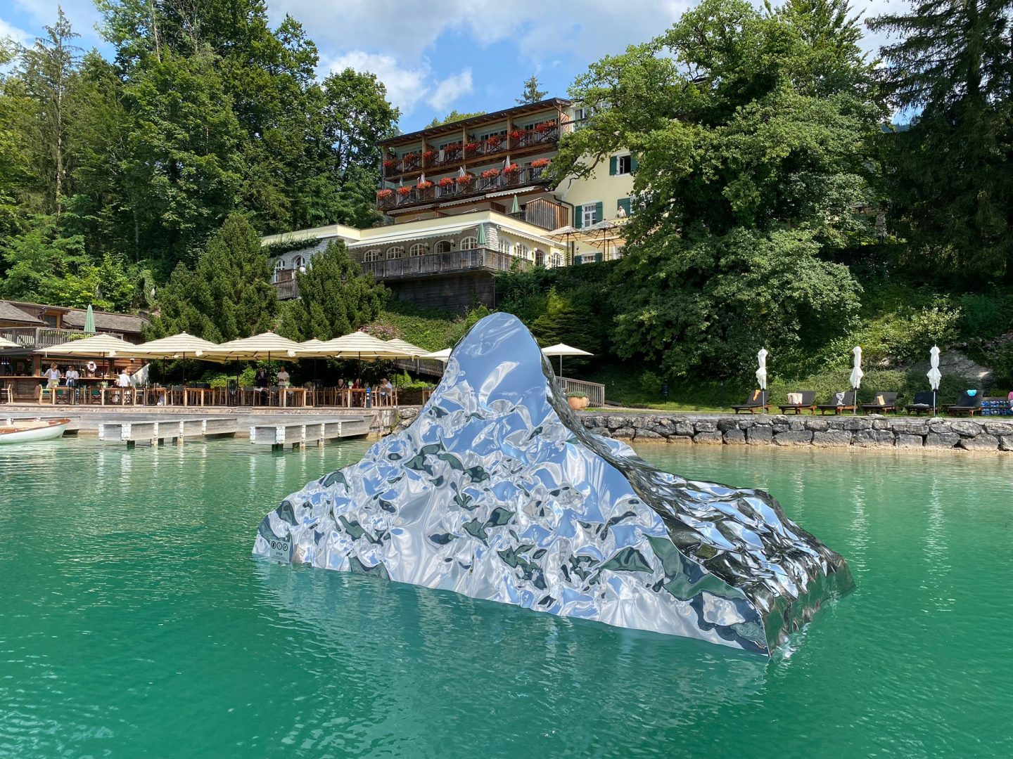 Ein Eisberg im Wolfgangsee?!