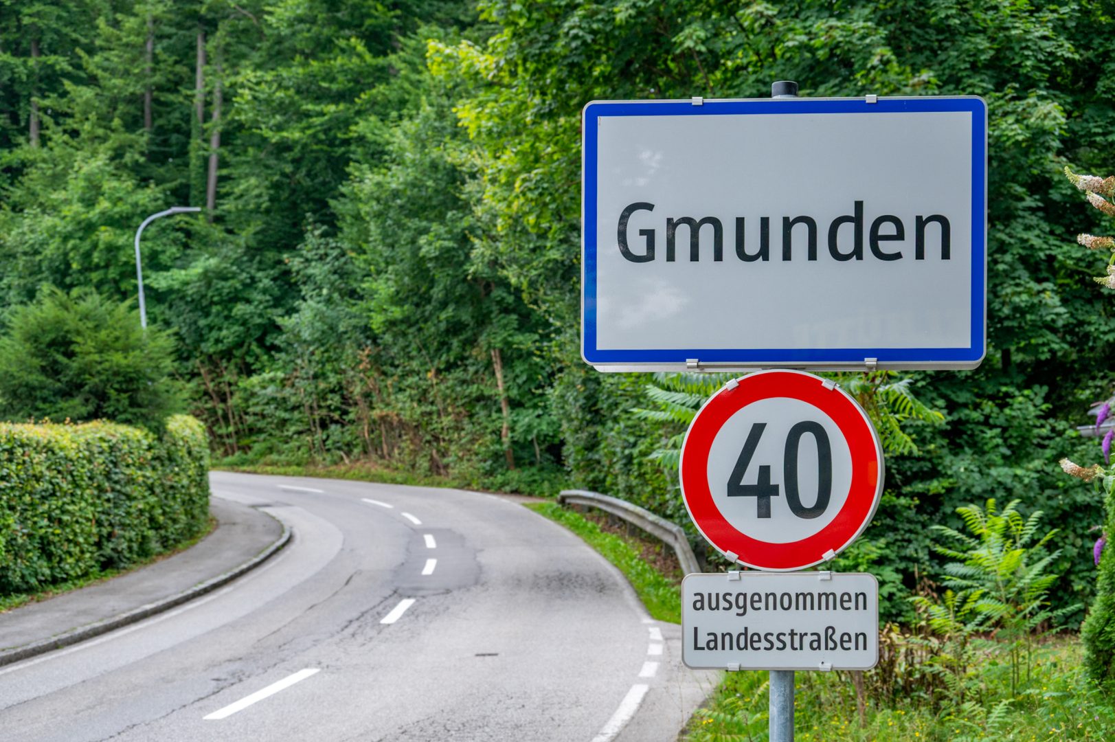 Tempo 40 in Gmunden offiziell rechtswidrig!