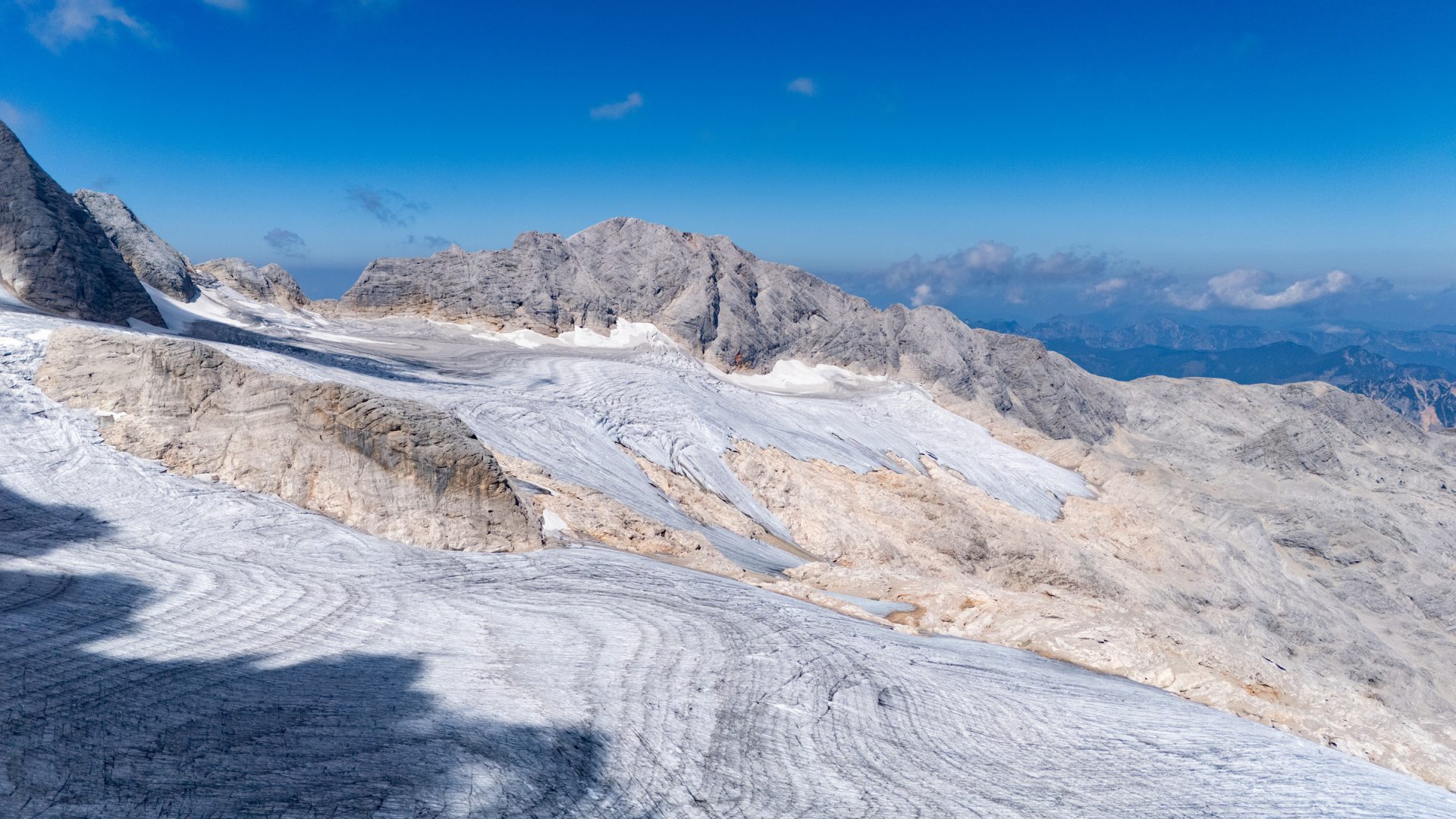 Gletscherschmelze als Gefahr für Bergsteiger