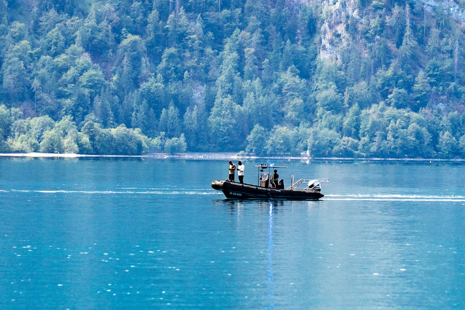 Kleinflugzeug über dem Attersee abgestürzt