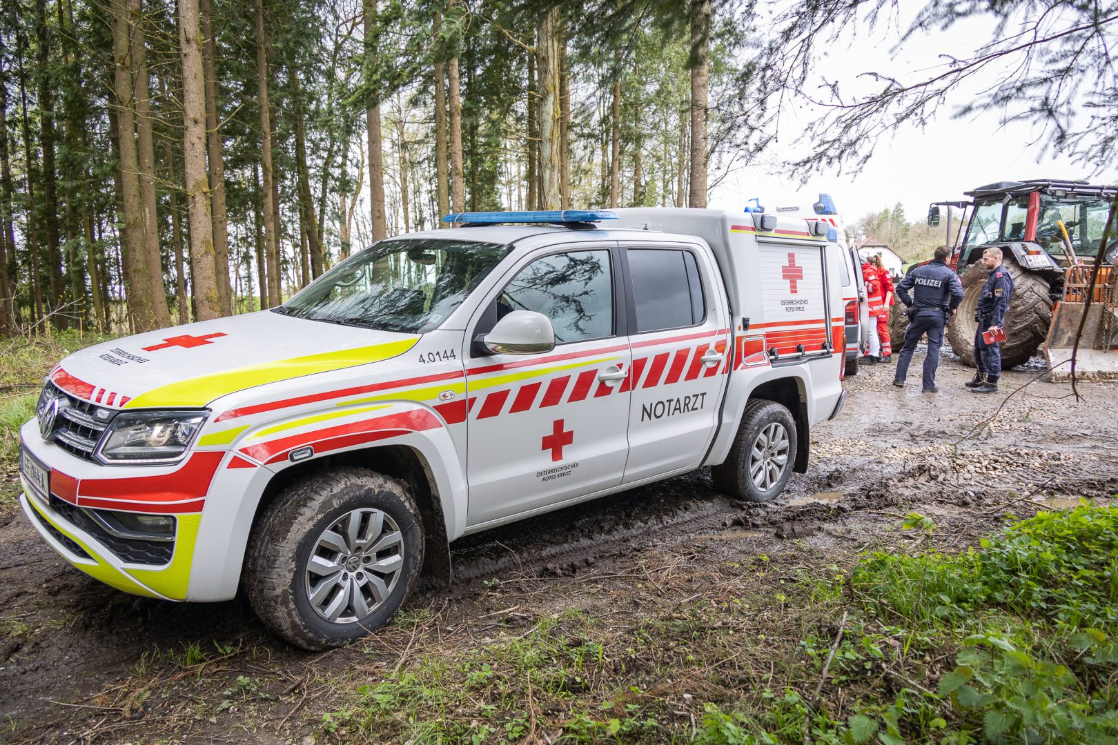 Landwirtin bei Forstunfall in Tiefgraben gestorben