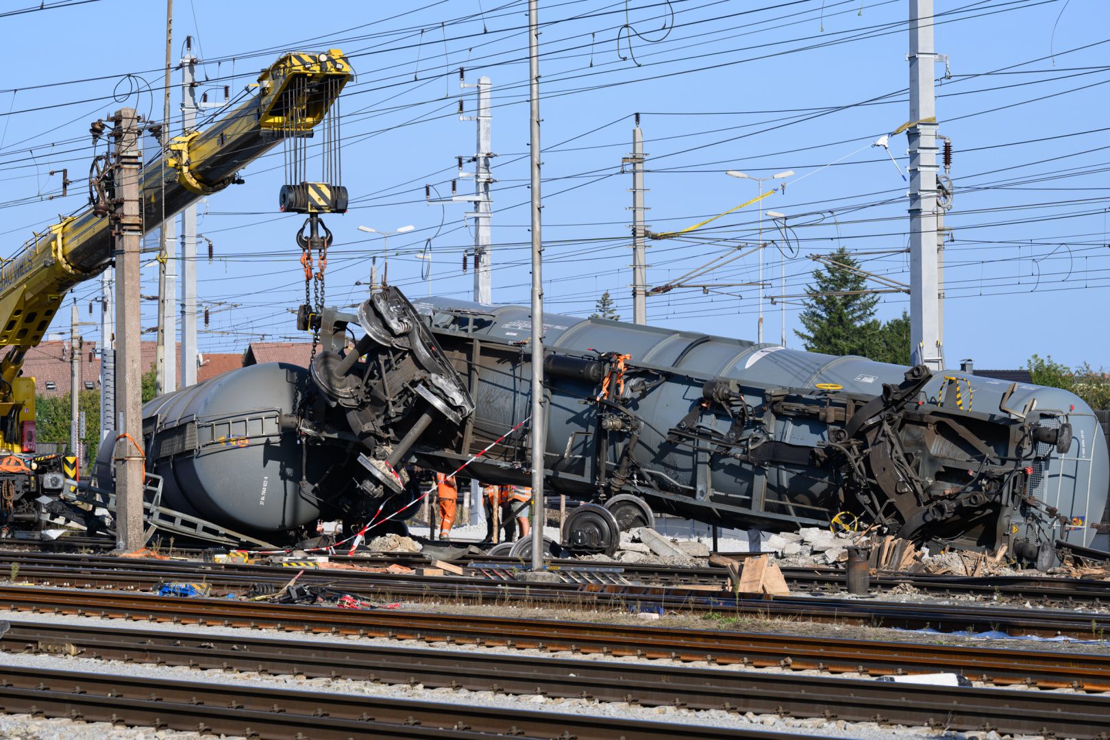 Schadenersatz nach Güterzugunfall in Wels