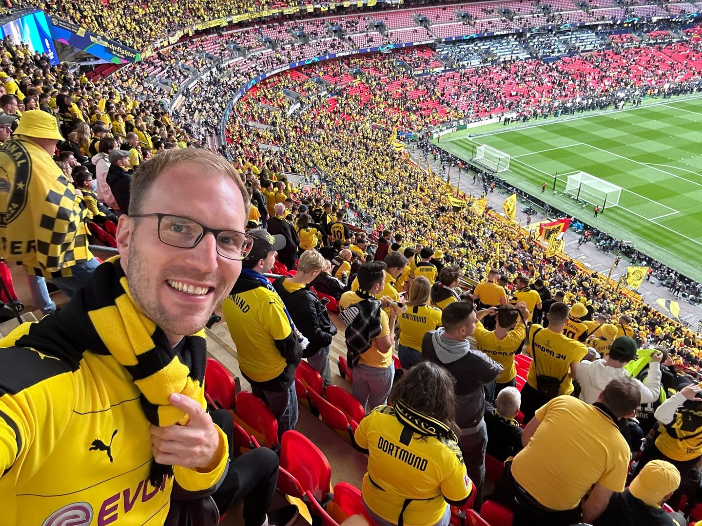„Unvergesslich!“ Manuel aus Lohnsburg bei Champions League Finale!