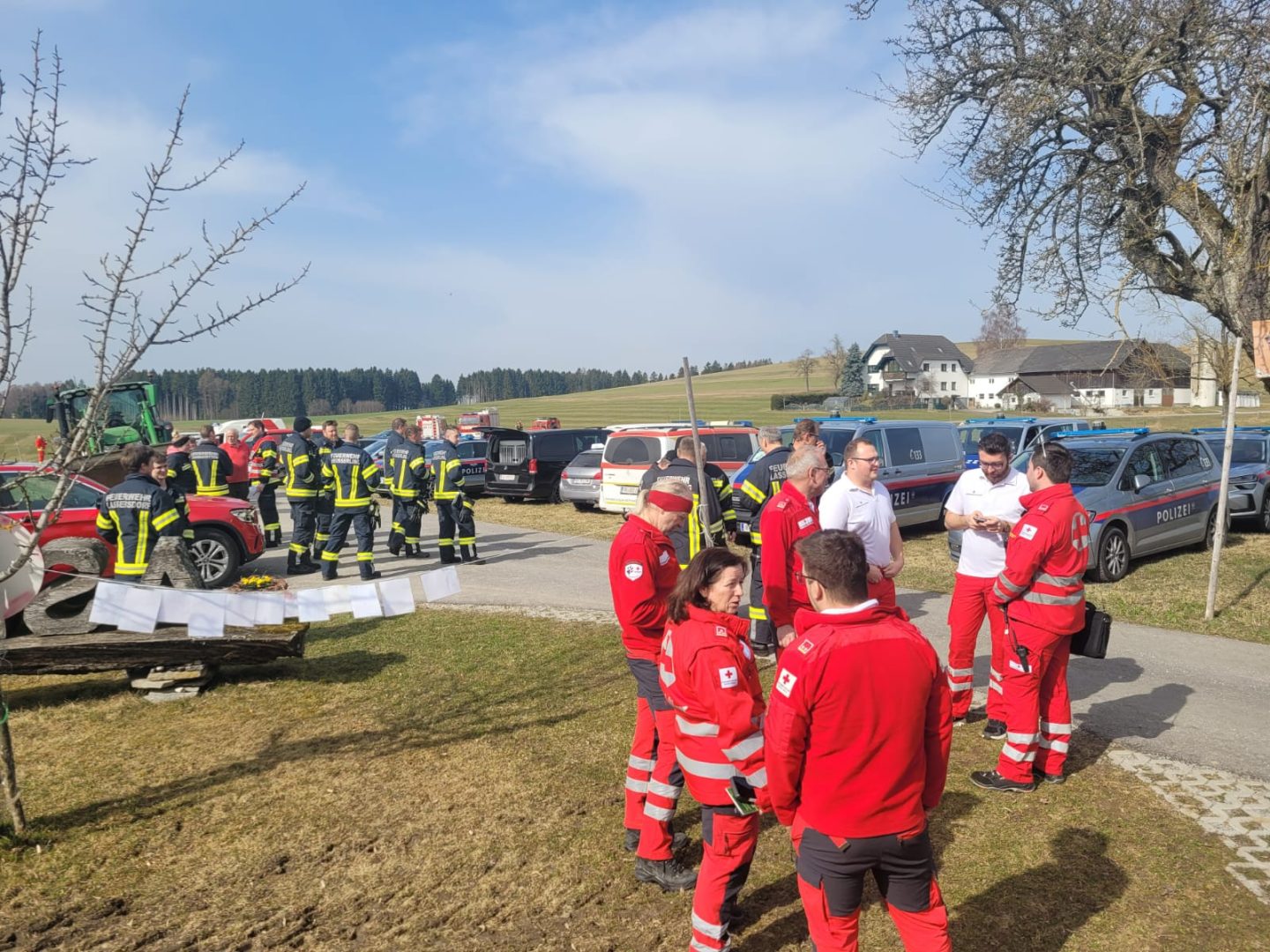 Vermisste Pensionistin in Gramastetten mit Drohne gefunden