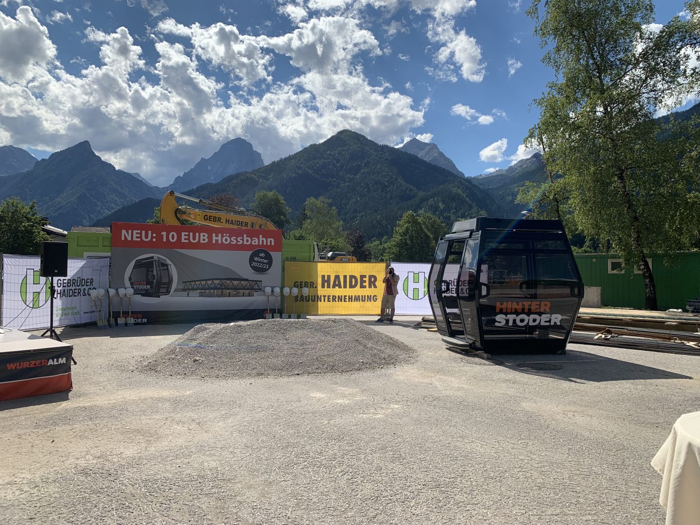 Neue 10er Gondelbahn in Hinterstoder