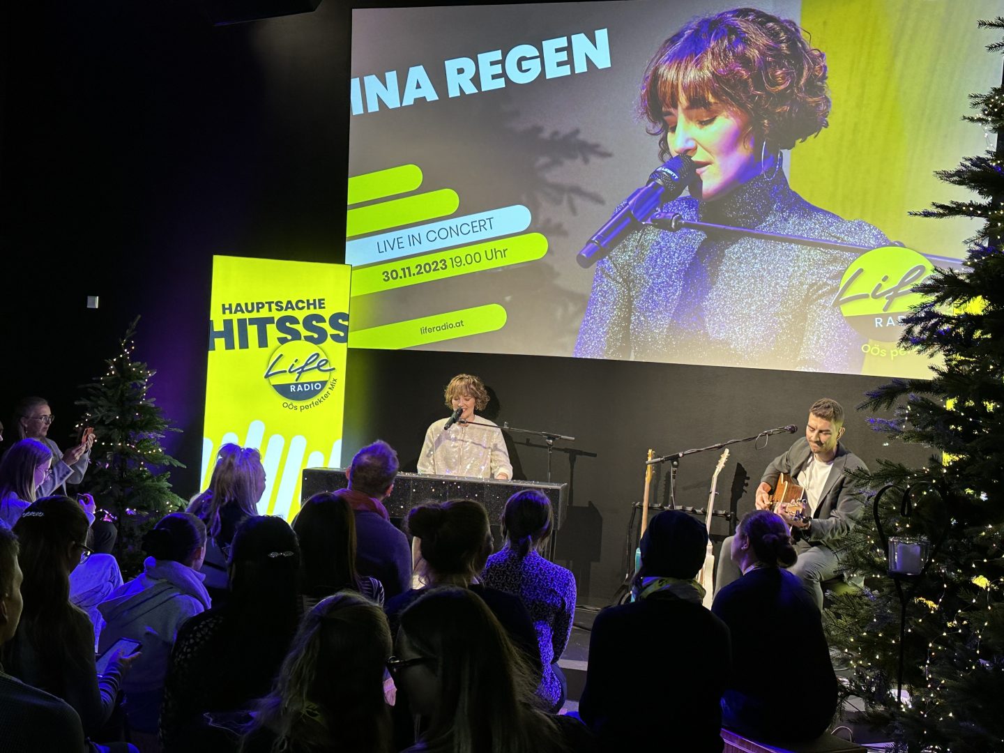 So emotional war Ina Regen in der Life Lounge!