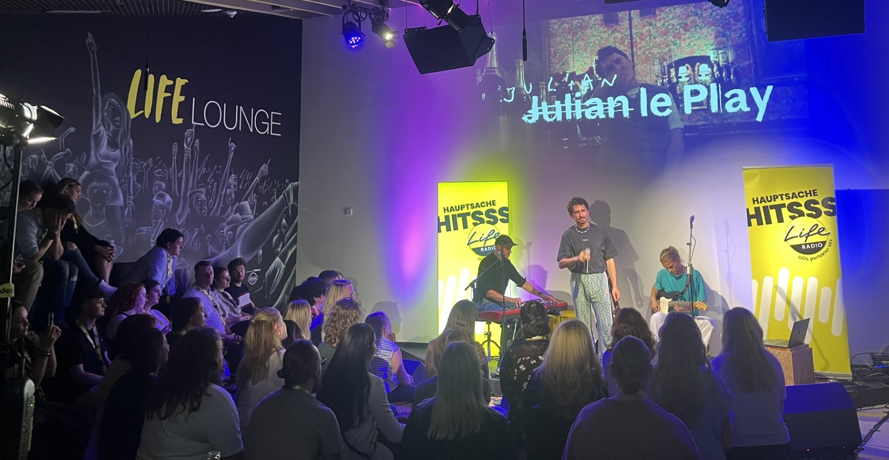 So genial war das Life Lounge Konzert mit Julian le Play