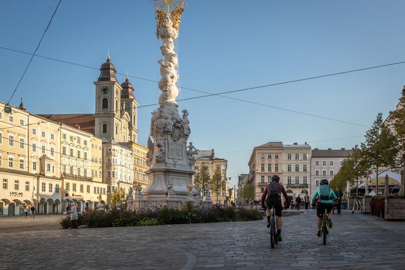 Ein Jahr Autofreier Hauptplatz in Linz