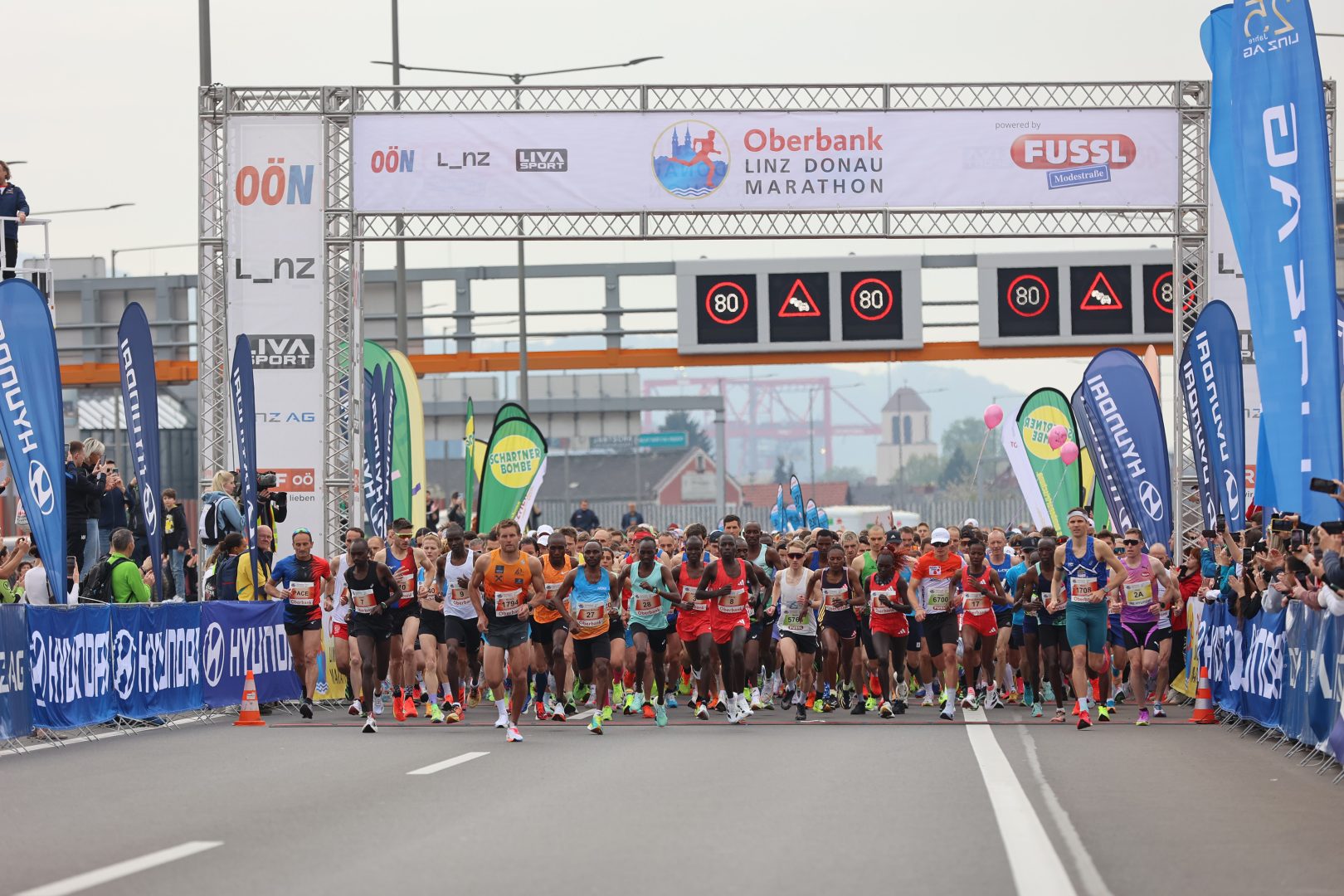 Streckenrekord beim Linz-Marathon