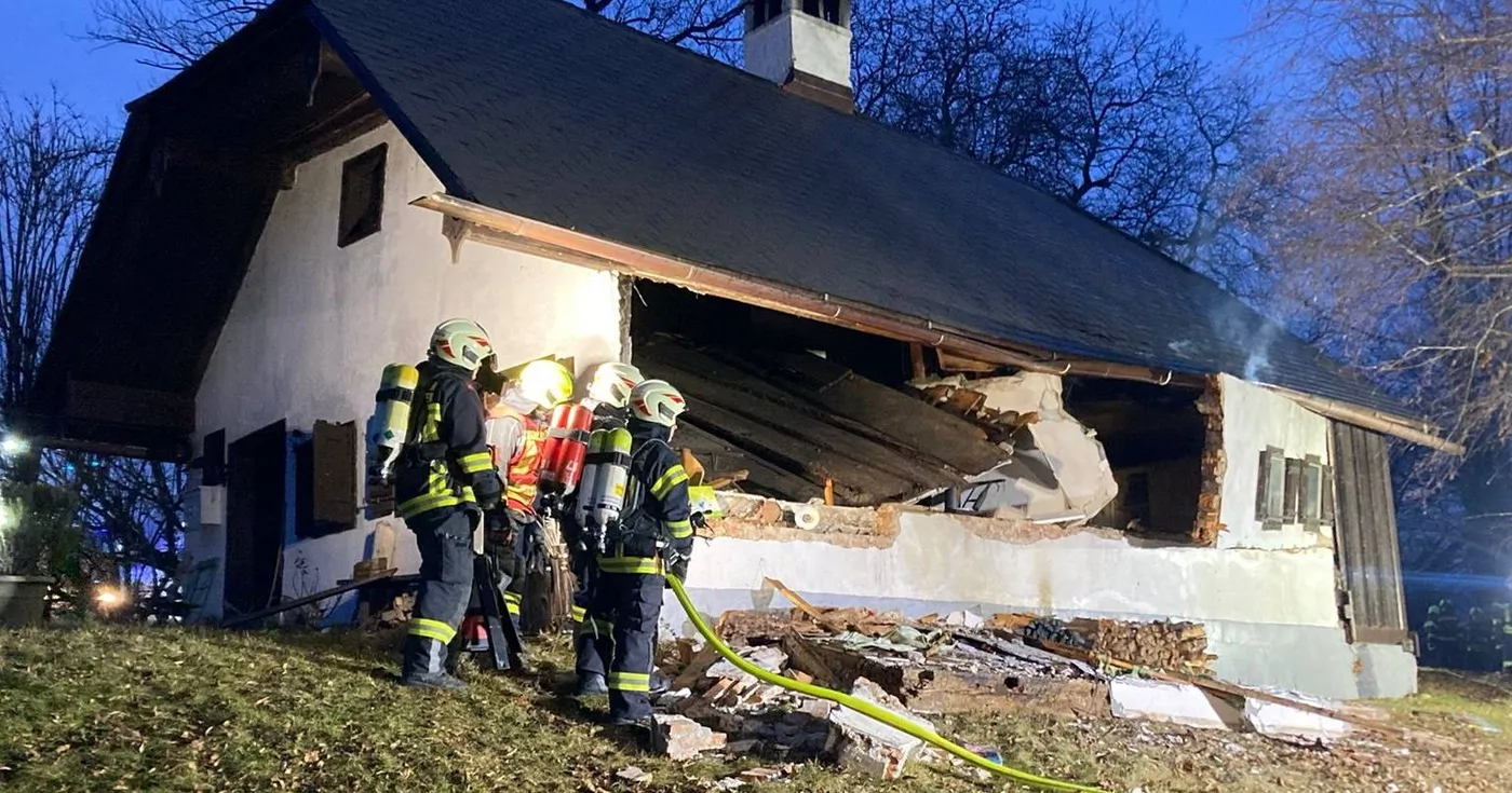 Explosion in Altmünster
