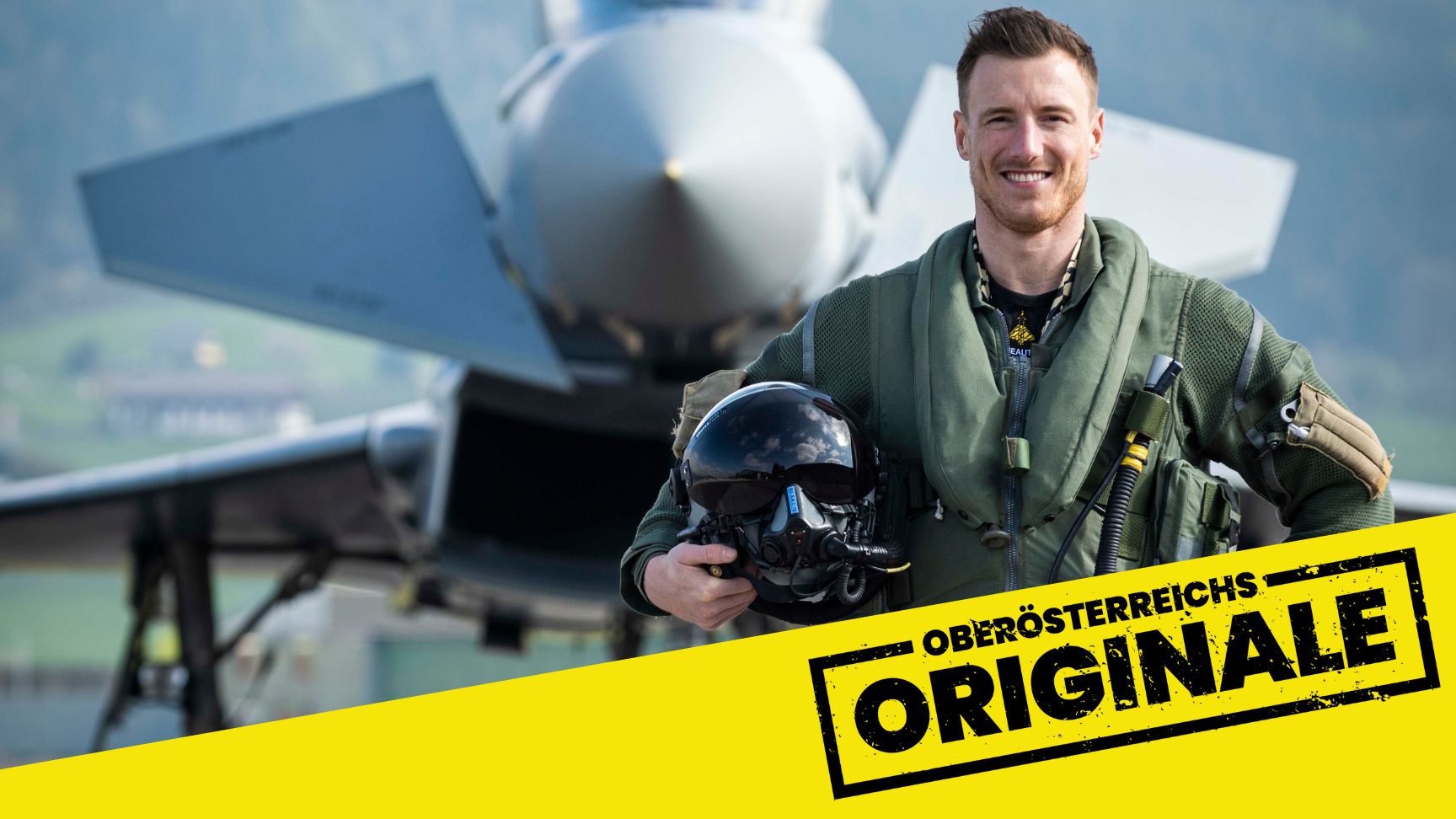 Eurofighterpilot Patrick Wöss