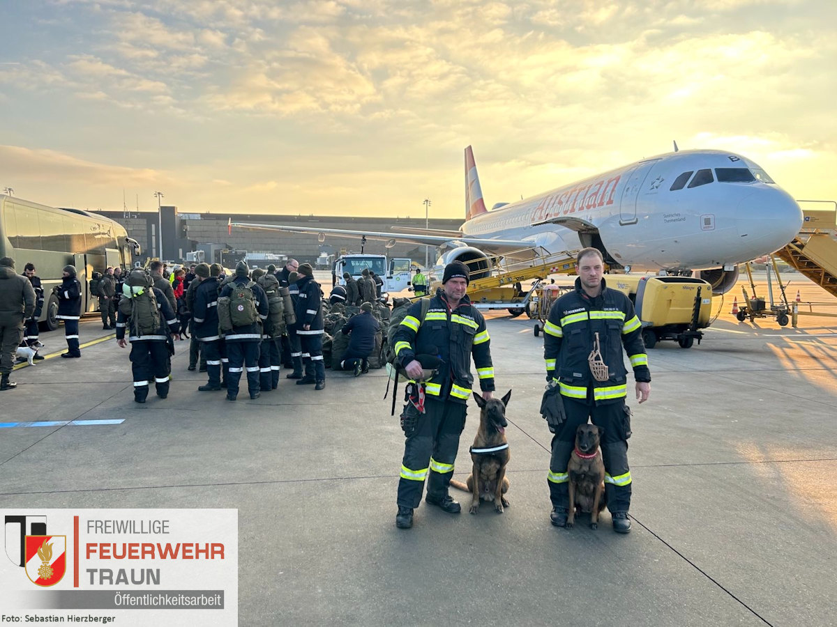 Oberösterreicher im Erdbebeneinsatz