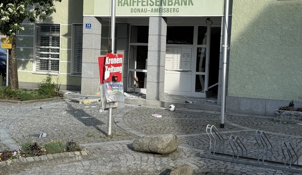 Bankomat in Neustift gesprengt