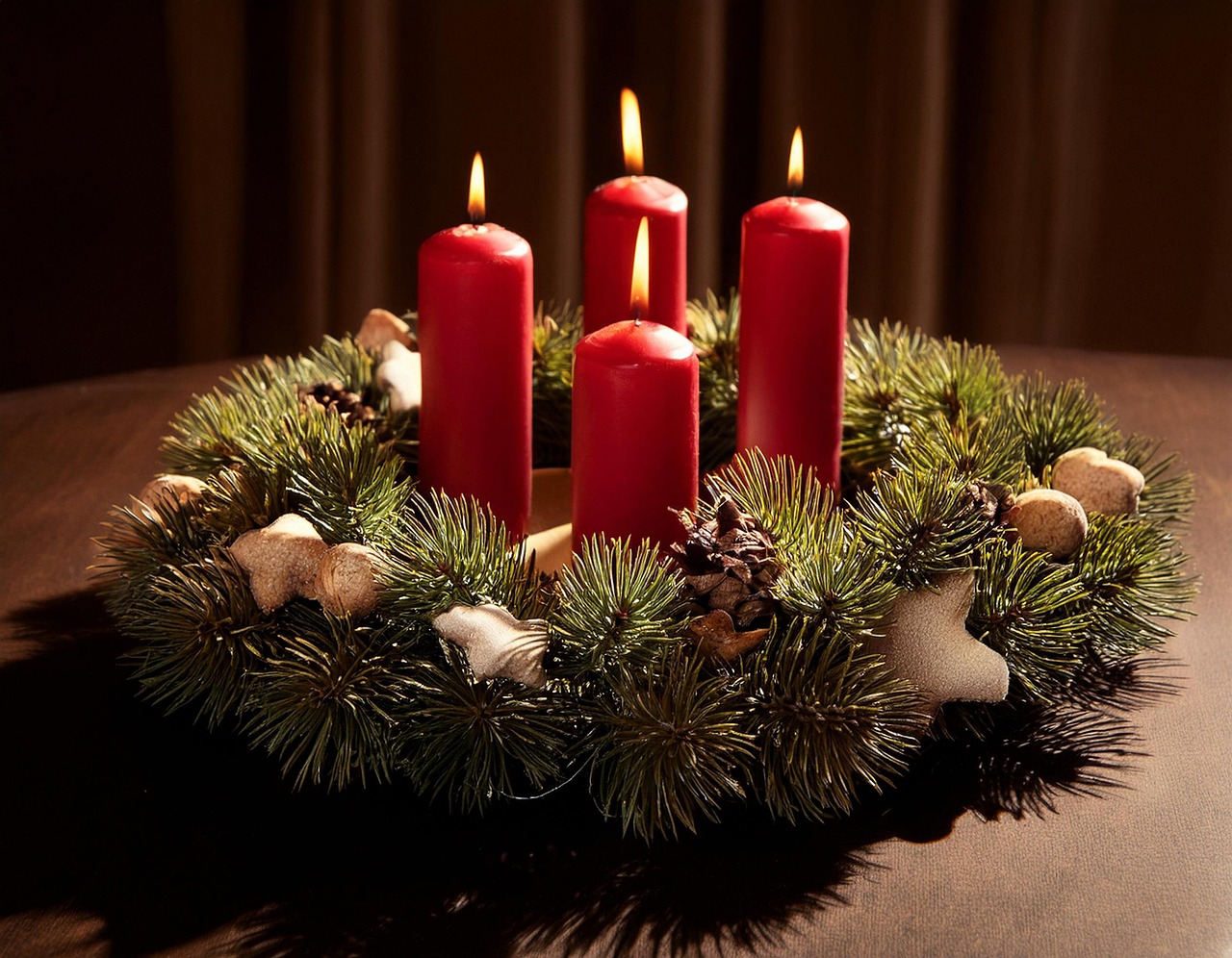 Brandgefahr rund um Weihnachten!