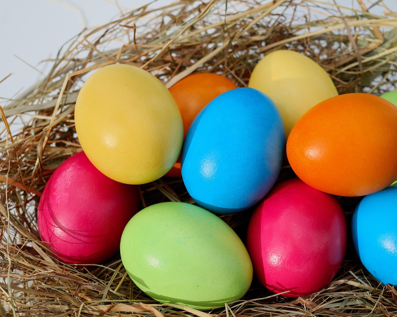 Ostern ist gesichert: es gibt genug Eier