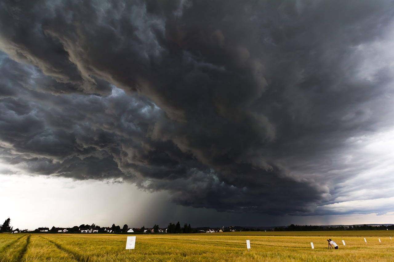 Unwetterwarnung für OÖ: Hagel und Gewitter ziehen auf!
