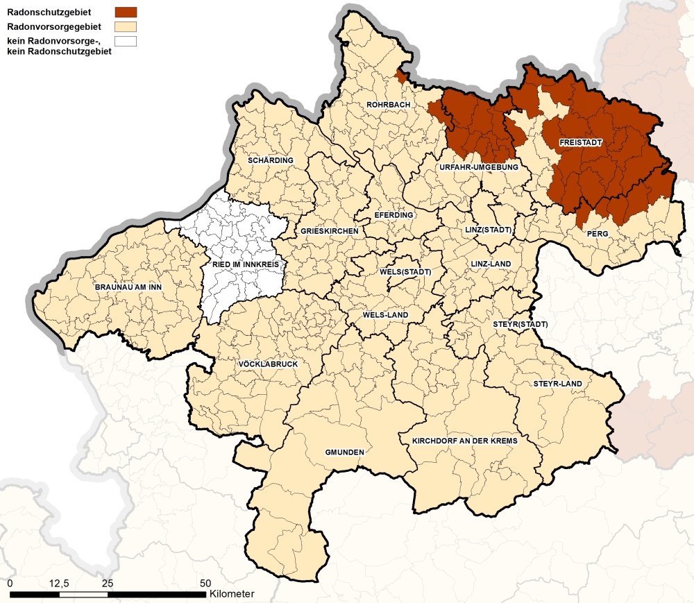 Radon als Gefahr in OÖ