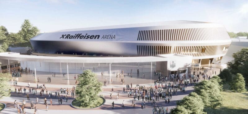 LASK zum ersten Mal in Raiffeisen Arena