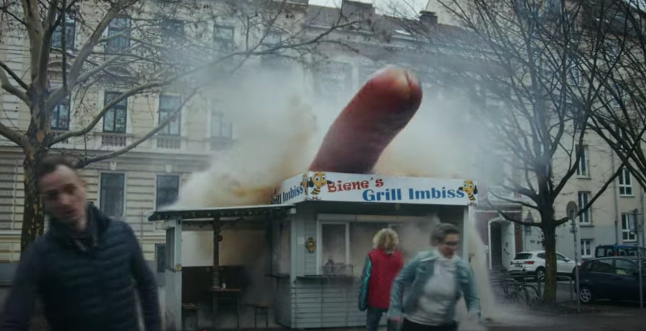 Riesenkäsekrainer spielt Hauptrolle in Linzer Werbevideo