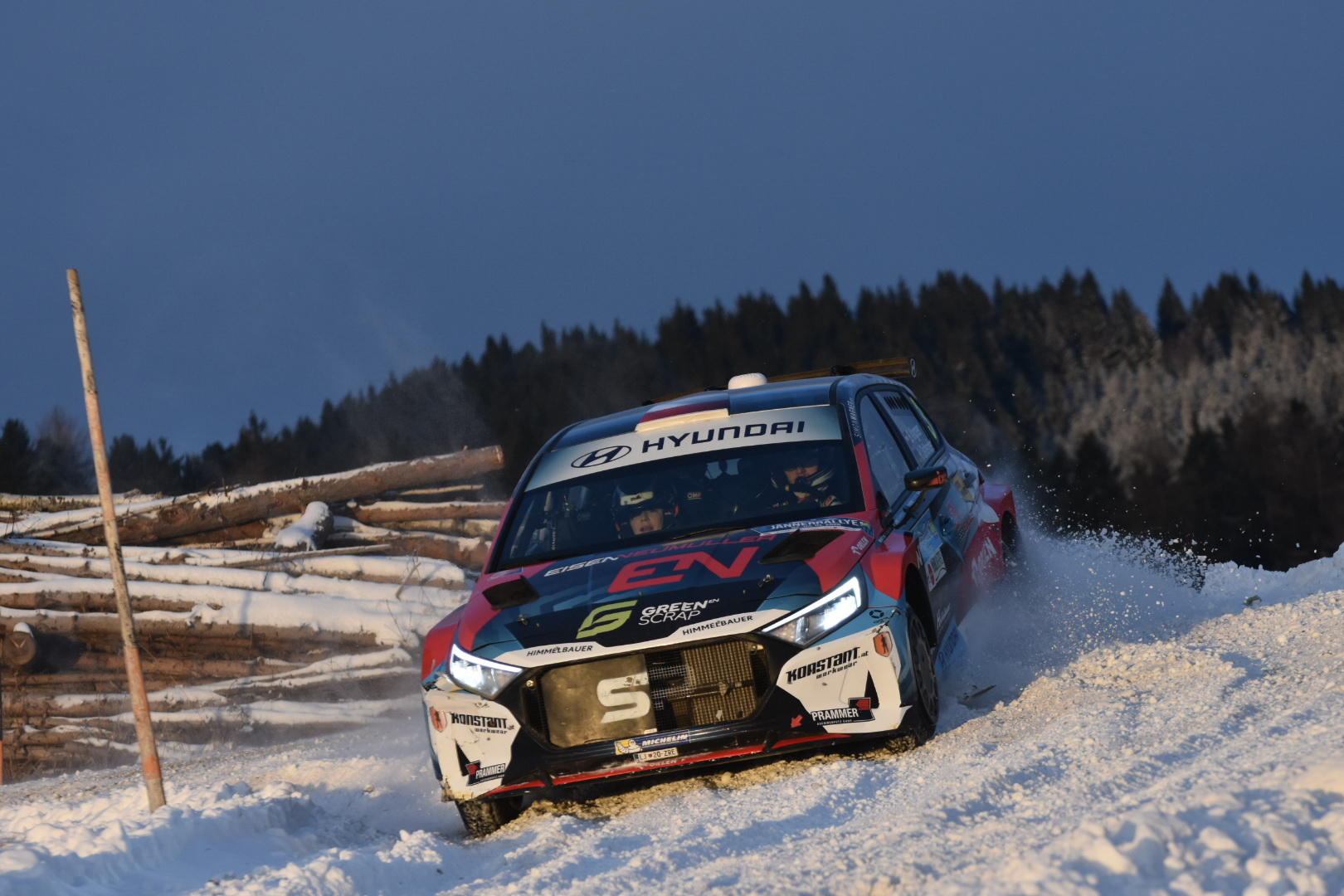 Jänner-Rallye bei Traumwetter
