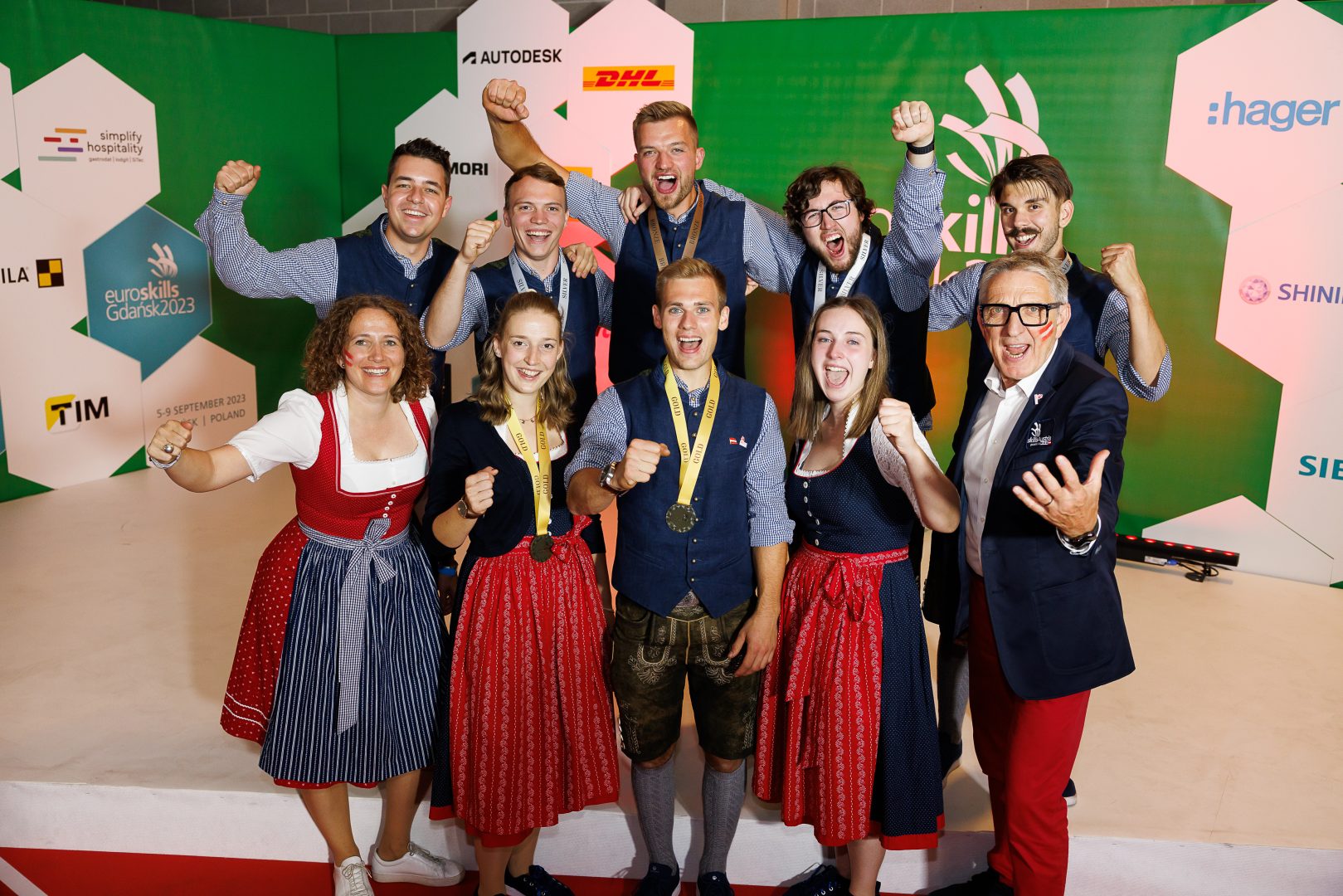 Medaillenregen für Oberösterreich bei den EuroSkills 